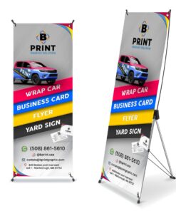 Premium X-Frame Banner Stand